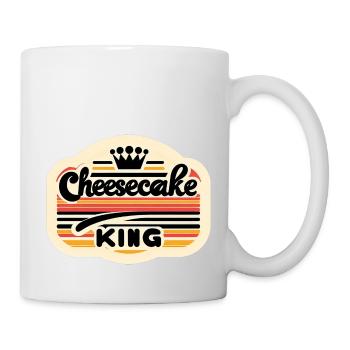 Cheesecake King 7 - Mug blanc - blanc - Droite