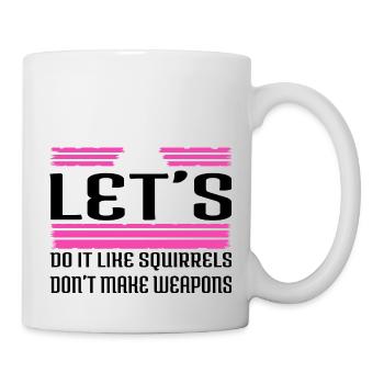 green gift birthday present idea family present - Tasse - Weiß - Rechts