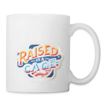 Raised In A Cage 17 - Mug - white - Right