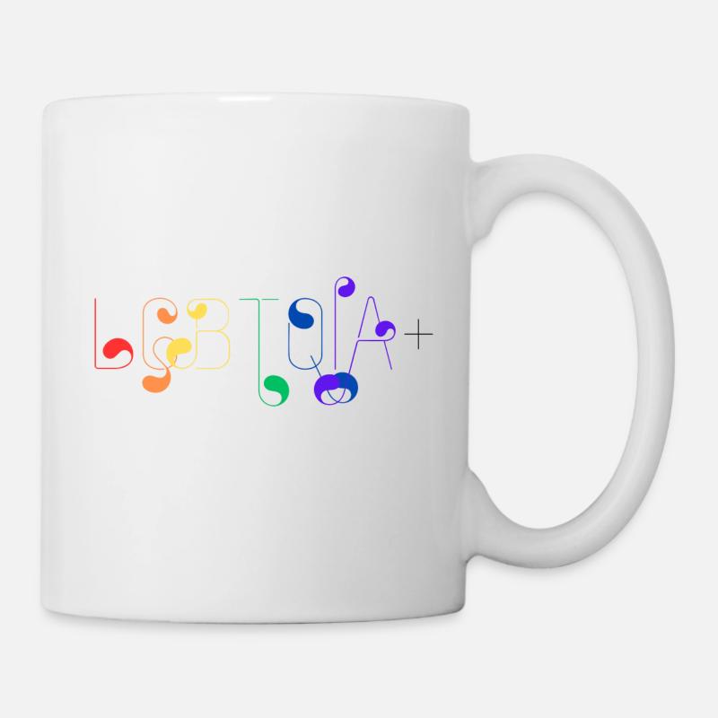 LGBTQIA+ - Mug blanc - blanc