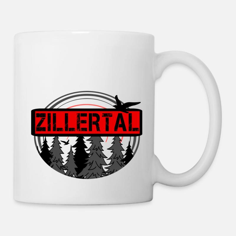 Zillertal - Tasse - Weiß