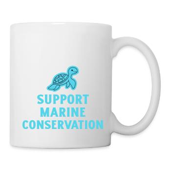 Marine Conservation. - Mug - white - Right