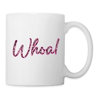 Whoa! Westernreiter Reining Cap Leo Pink - Tasse - Weiß - Rechts