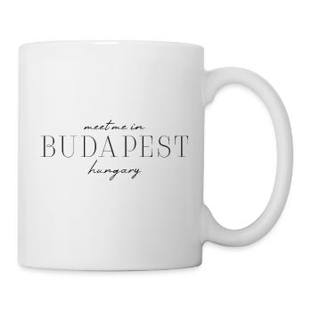 Découvrez Budapest avec ce t-shirt - Mug blanc - blanc - Droite