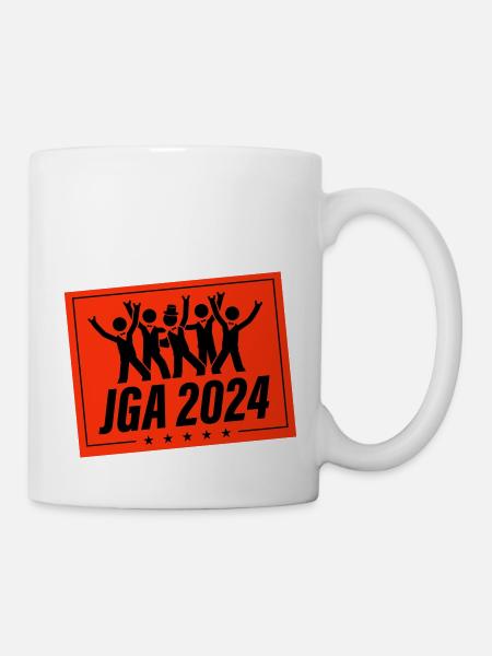 Junggesellen Abschied 2024 - Tasse - Weiß