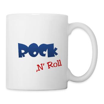 Rock n Roll - Tasse - Weiß - Rechts