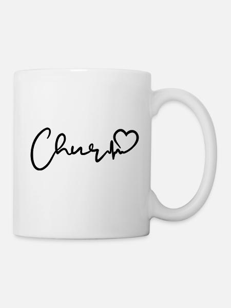 Chur Herzschlag - Tasse - Weiß