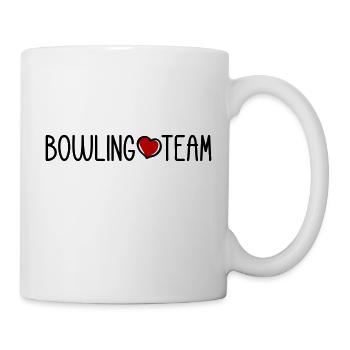 Bowling Team - Tasse - Weiß - Rechts