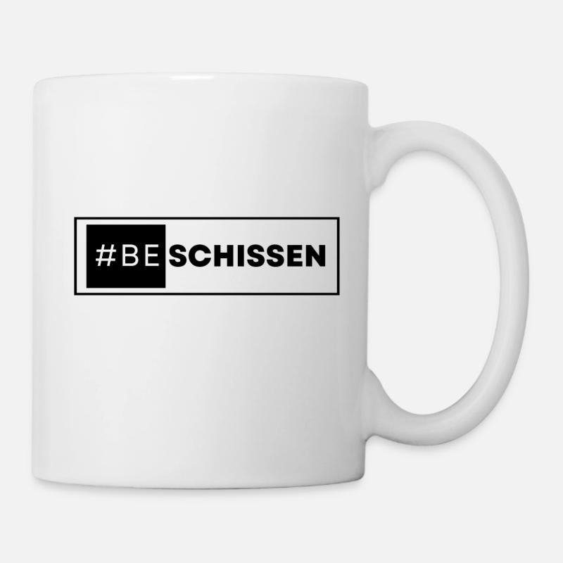 beschissen - Tasse - Weiß