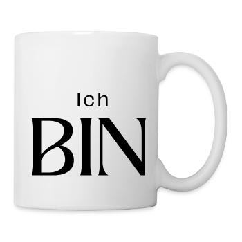 Ich bin - Tasse - Weiß - Rechts