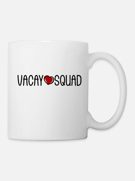 Vacay Squad - Tasse - Weiß