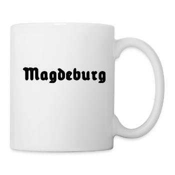 Magdeburg - Tasse - Weiß - Rechts