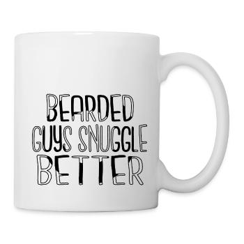 awesome beard products beard shaping joke cool - Tasse - Weiß - Rechts