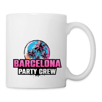 Barcelona Party Crew Holiday Saying - Mug - white - Right