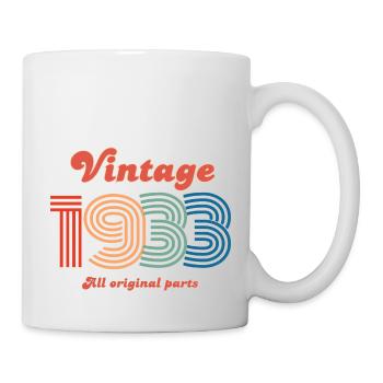 Vintage 1933 all original parts - Mug - white - Right