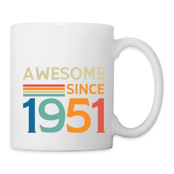 Awesome since 1951 - Mug blanc - blanc - Droite