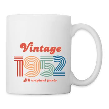 Vintage 1952 all original parts - Mug - white - Right