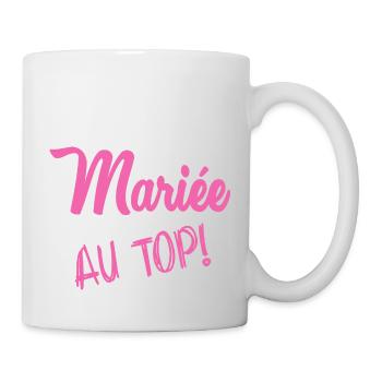 BRIDE AT THE TOP - Mug - white - Right