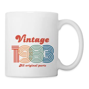 Vintage 1983 all original parts - Mug - white - Right