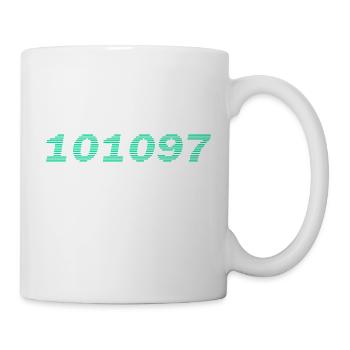 101097 - October 10, 1997 - 10.10.1997 - 10.10.97 - Mug - white - Right
