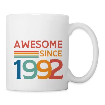 Awesome since 1992 - Mug blanc - blanc - Droite