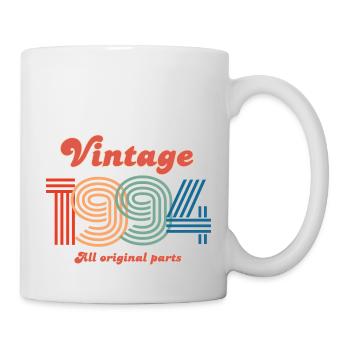 Jahrgang 1994 alle Originalteile - Tasse - Weiß - Rechts