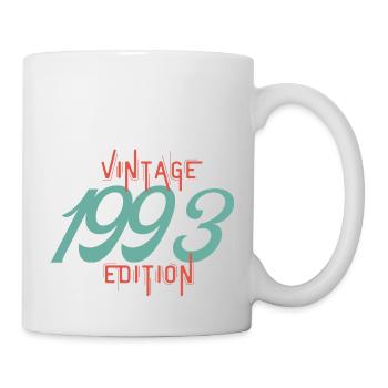 Jahrgang 1993 Ausgabe - Tasse - Weiß - Rechts