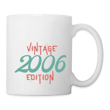 Jahrgang 2006 Ausgabe - Tasse - Weiß - Rechts