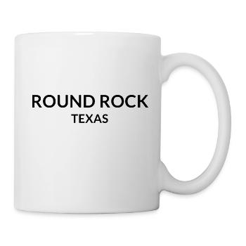 Round Rock, Texas, États-Unis - Mug blanc - blanc - Droite