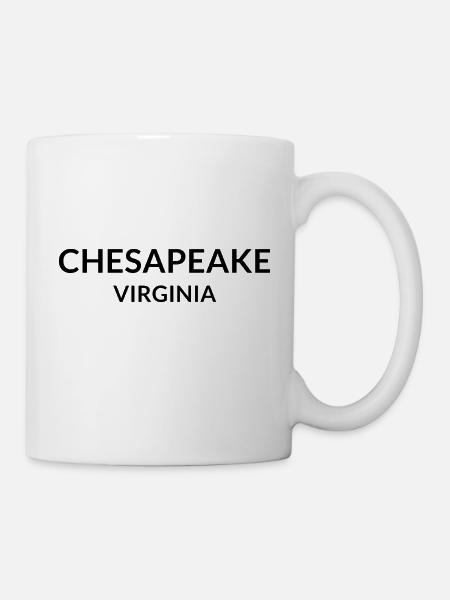 Chesapeake Virginia USA - Tasse - Weiß