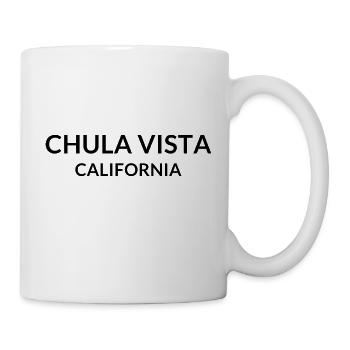 Chula Vista California USA - Tasse - Weiß - Rechts