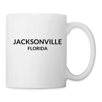Jacksonville Florida USA - Tasse - Weiß - Rechts