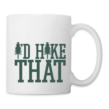 Passionné de nature - Mug blanc - blanc - Droite