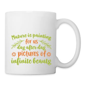 Infinite Beauty: Nature's Art - Mug - white - Right