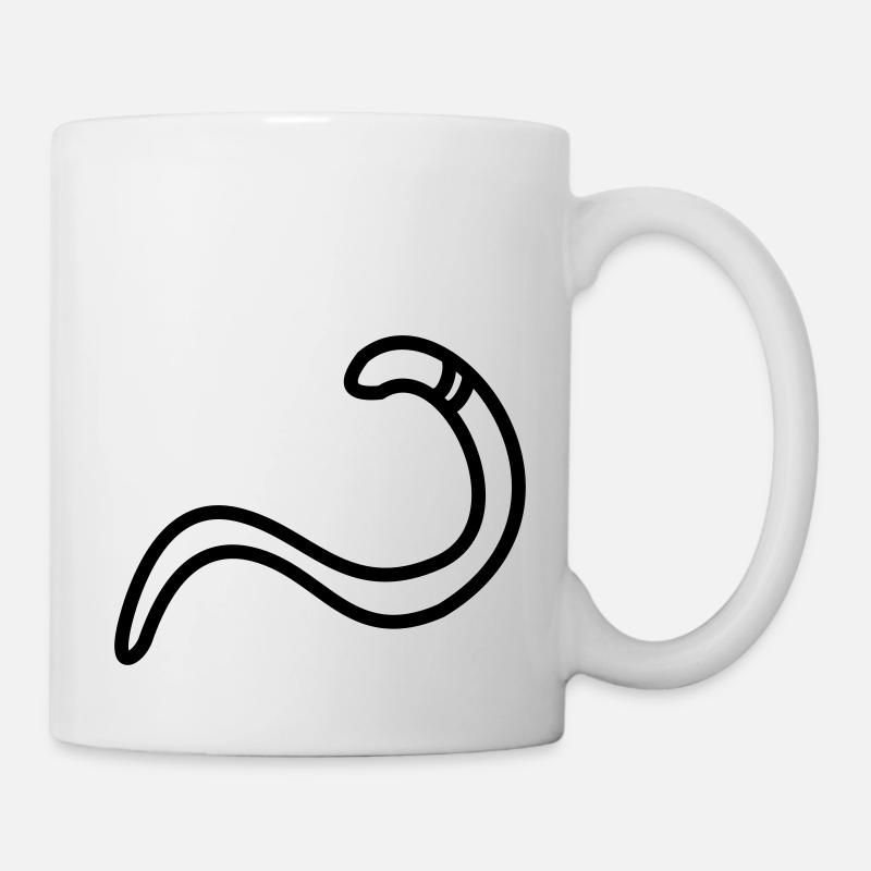 Vers - Mug blanc - blanc