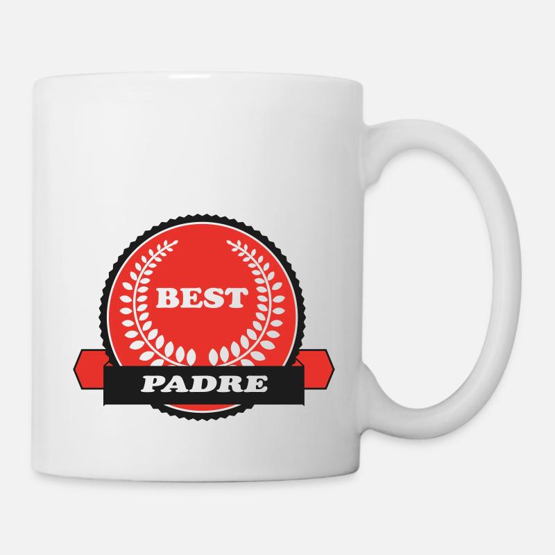 PAPA VATI DAD PADRE - Tasse - Weiß