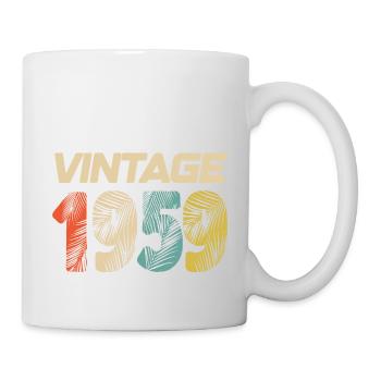 Vintage 1959 Retro - Bestseller - Tasse - Weiß - Rechts