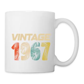 Vintage 1967 Retro - Bestseller - Tasse - Weiß - Rechts