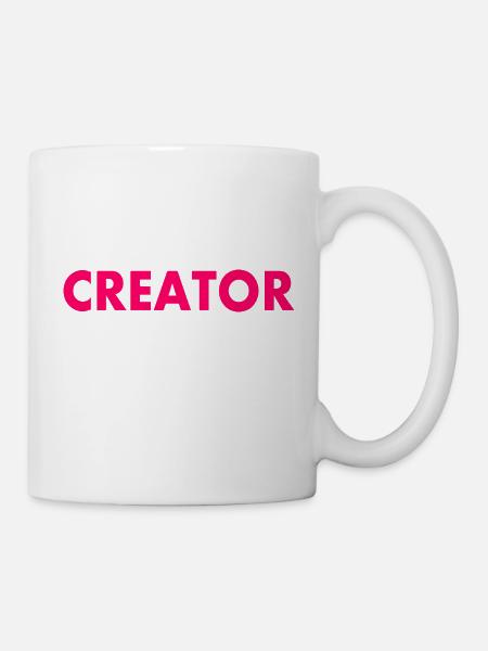 Creator - Tasse - Weiß