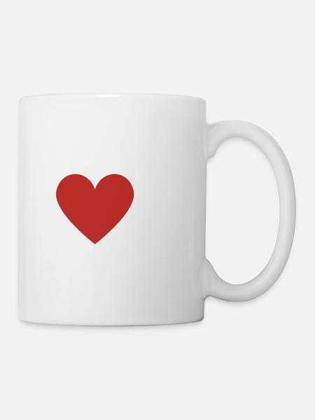 Ich liebe meine Freundin - Tasse - Weiß