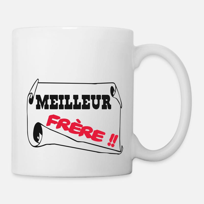 Meilleur frère - Mug blanc - blanc