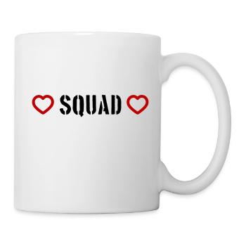 Cœur d’escouade - Mug blanc - blanc - Droite
