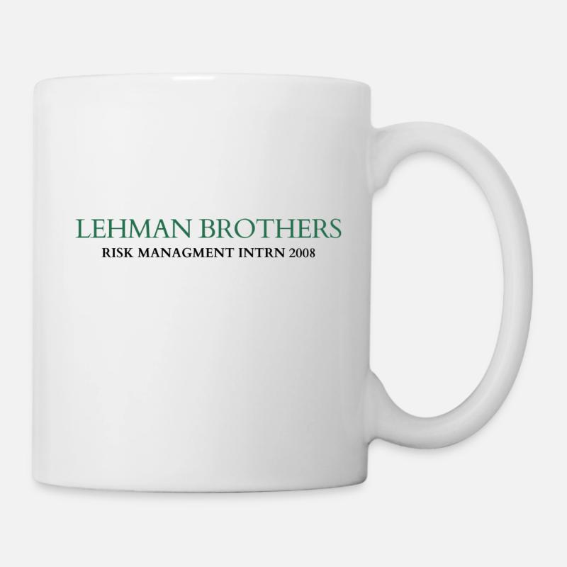 Lehman Brothers Risk Management Intern 2008 - Tasse - Weiß