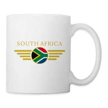J’aime l’Afrique du Sud, T-Shirt Design Style Élégance - Mug blanc - blanc - Droite