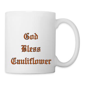 GodBlessCauliflower - Mug - white - Right