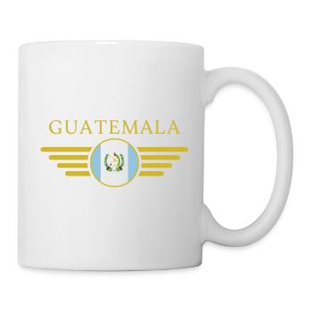 J’aime le Guatemala, Style Design T-Shirt - Mug blanc - blanc - Droite