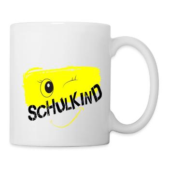Bääm Schulkind 2025 Relaxed Fit Unisex Organic - Tasse - Weiß - Rechts