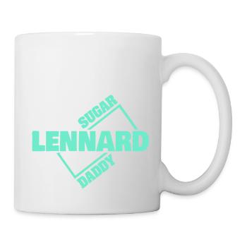 Geschenk für Lennard - Tasse - Weiß - Rechts