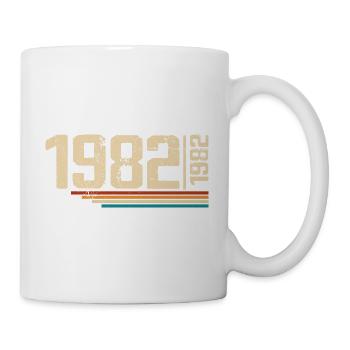 Vintage Anniversary 1982 Birthday Party 1982 - Mug - white - Right