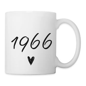 1966 Heart Birthday - Mug - white - Right